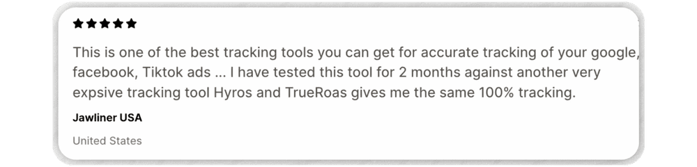 Shopify app testimonial