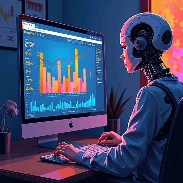 AI Tracking Audit Illustration