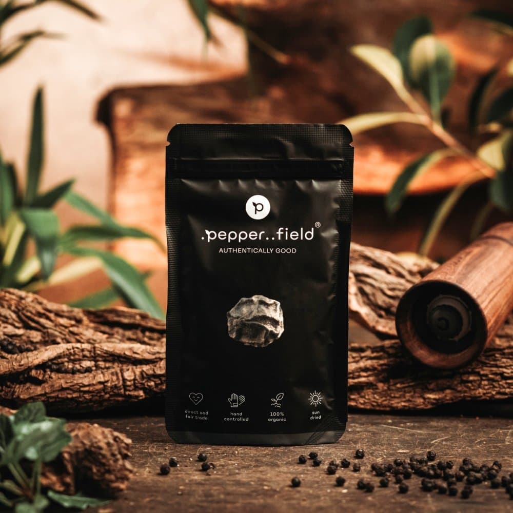 Black Kampot pepper from .pepper..field