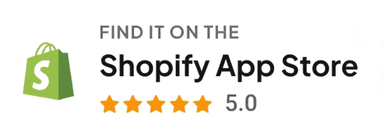 Shopify App Store 5.0 rating