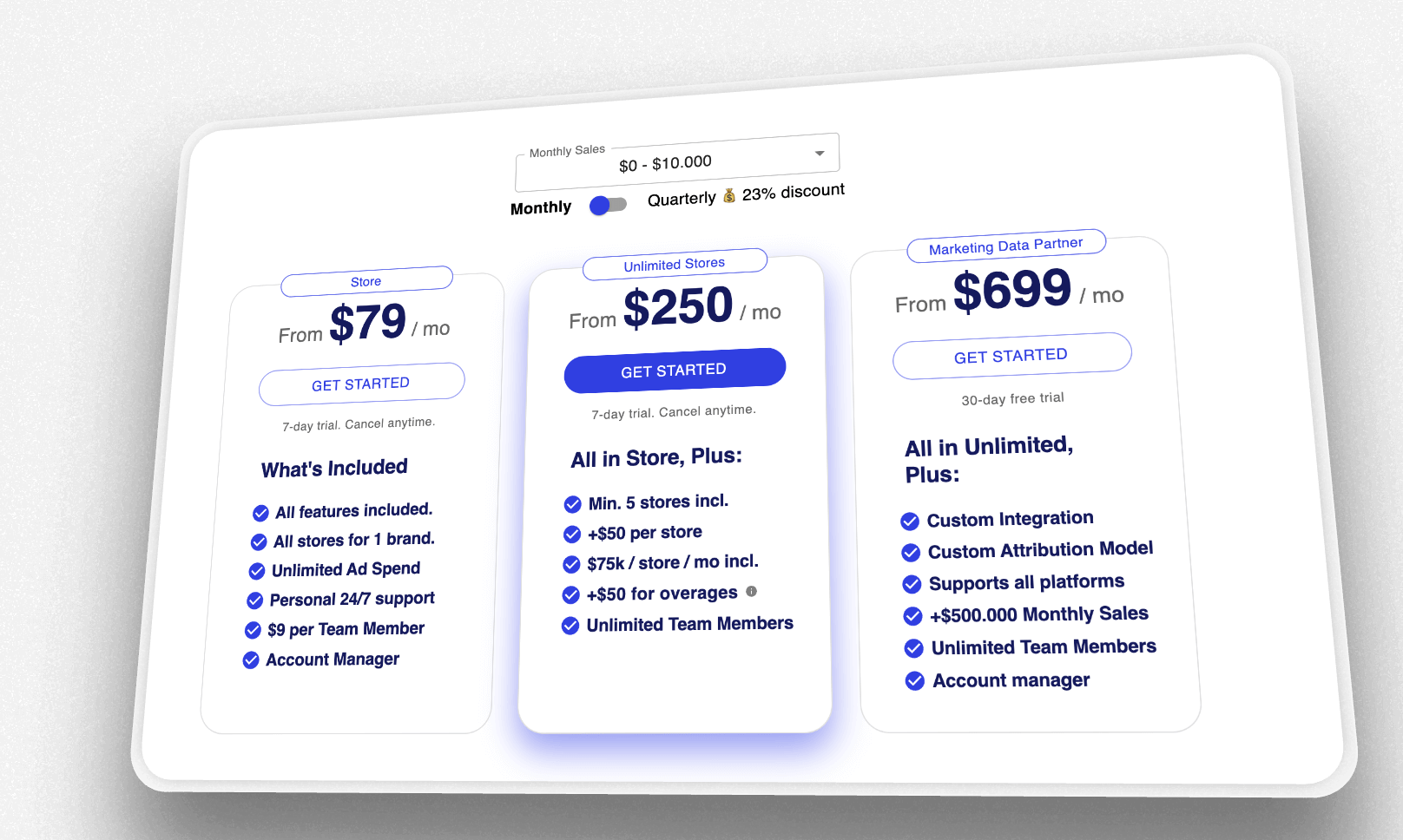 Pricing & Features